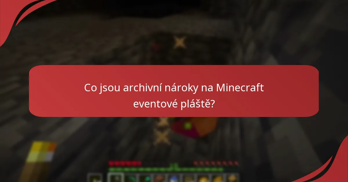 Jak mohou hráči uplatnit Minecraft eventové pláště z minulých událostí?