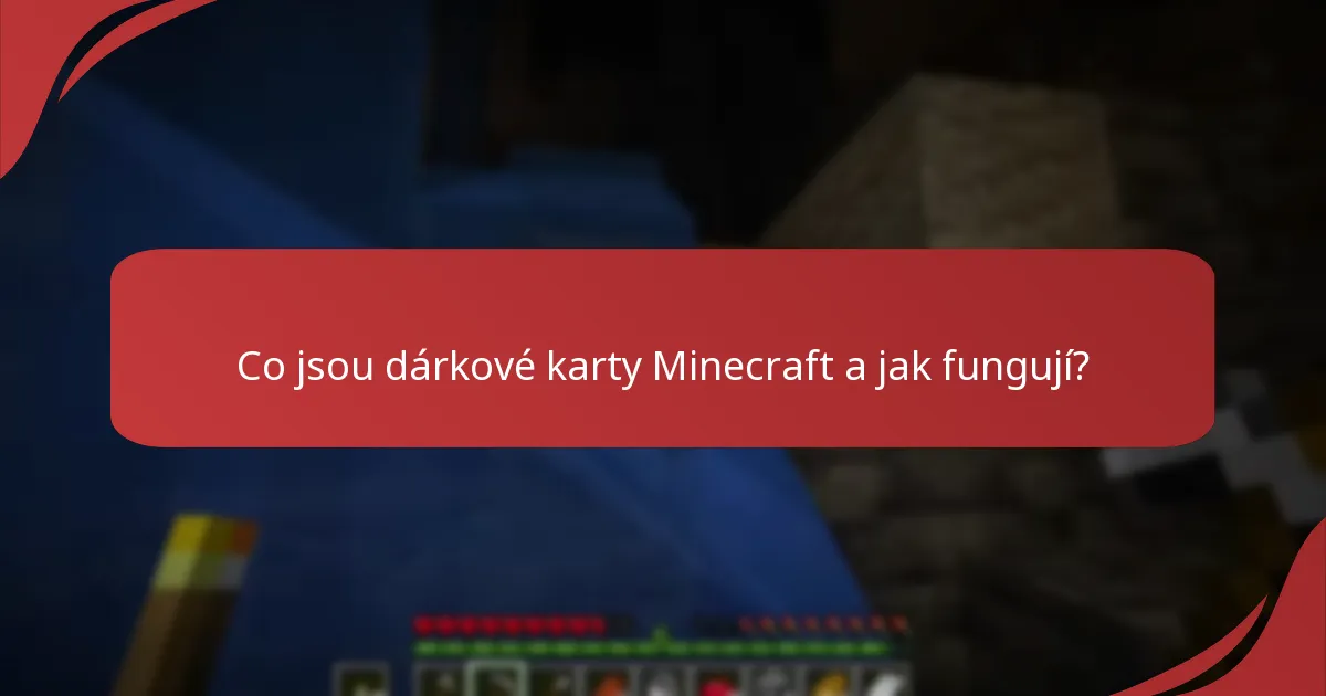 Jaké propagační akce jsou aktuálně k dispozici pro dárkové karty Minecraft?
