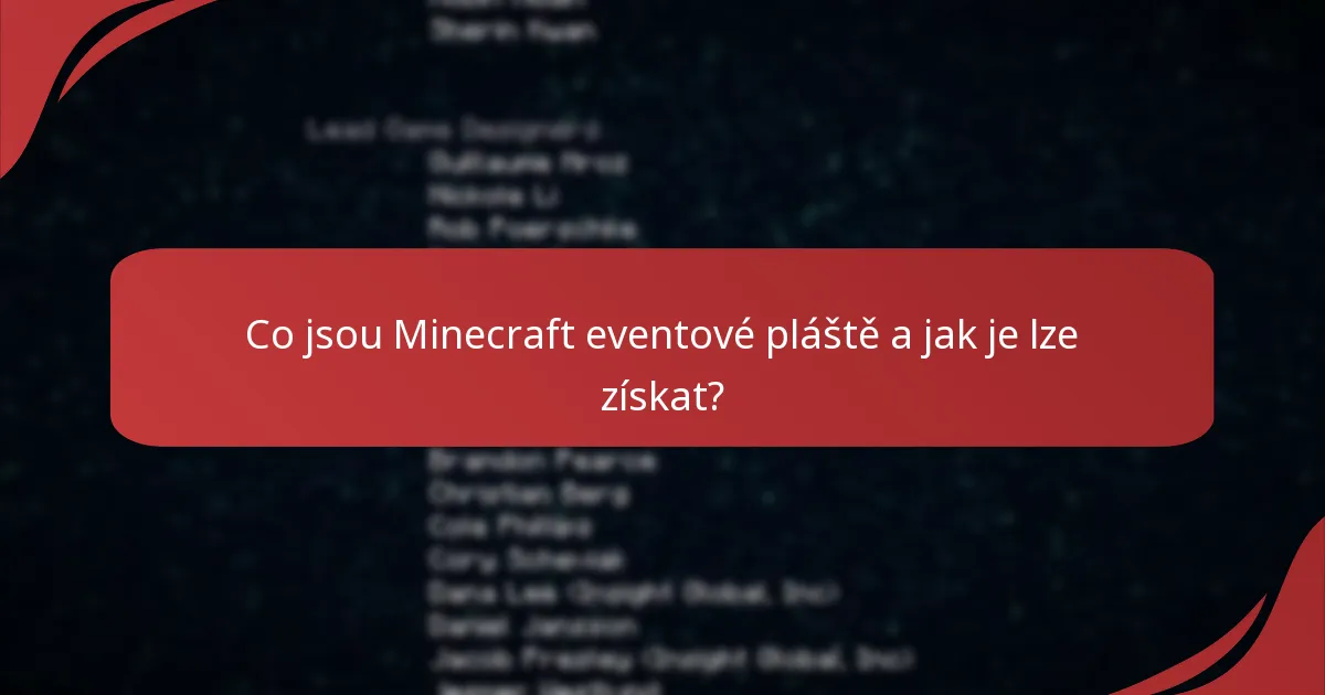 Jak mohou hráči sledovat své uplatněné eventové pláště?