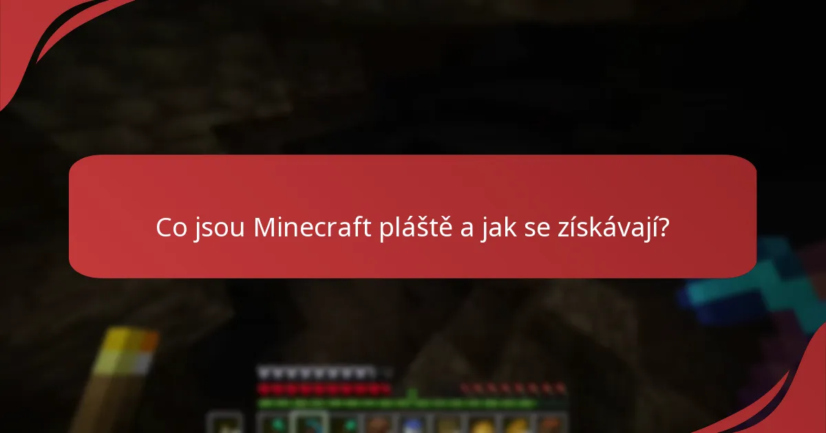 Jak mohu darovat Minecraft plášť příteli?