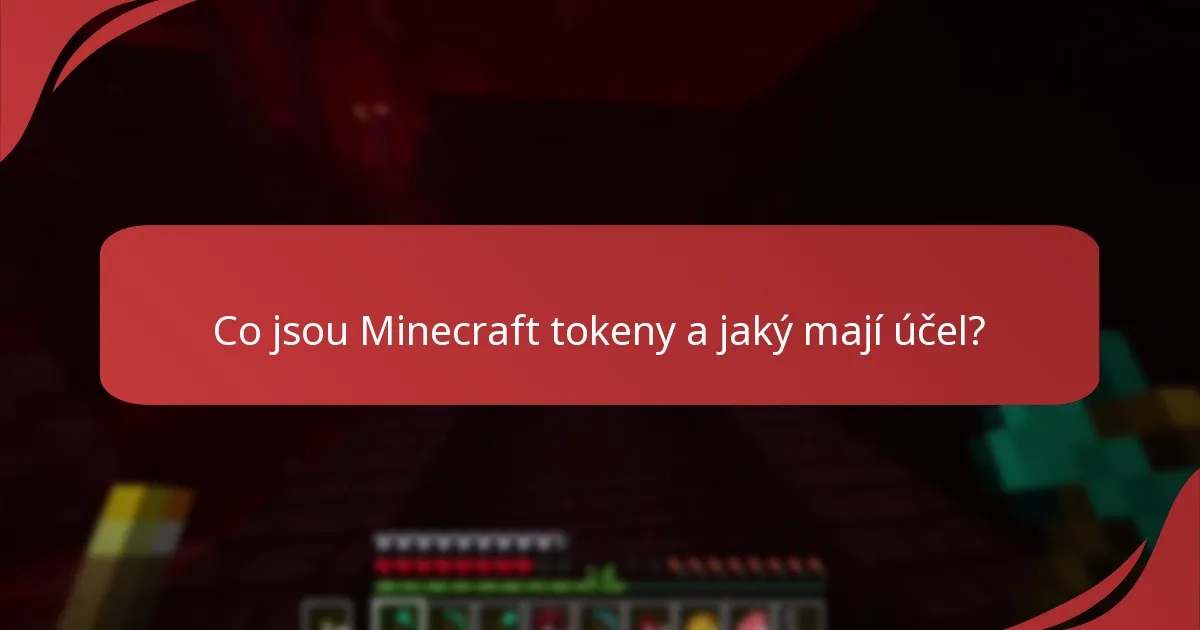 Jak si nárokovat Minecraft tokeny?