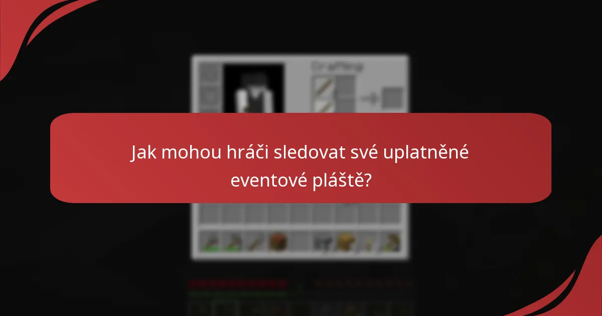 Jaká nastavení účtu jsou relevantní pro správu eventových plášťů?