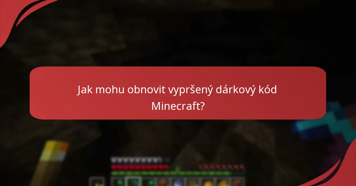 Kde mohu najít zákaznickou podporu pro dárkové kódy Minecraft?