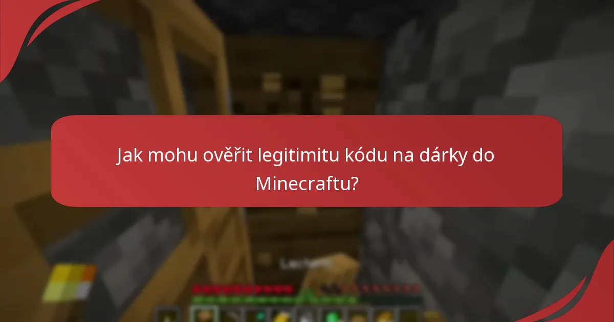 Jaké sezónní kódy lze uplatnit pro Minecraft?