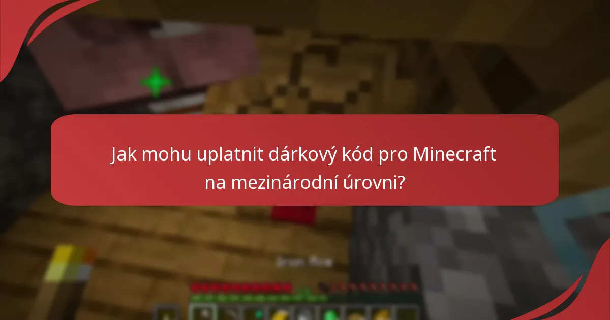 Jaké jsou důsledky směny měny pro dárkové kódy Minecraft?