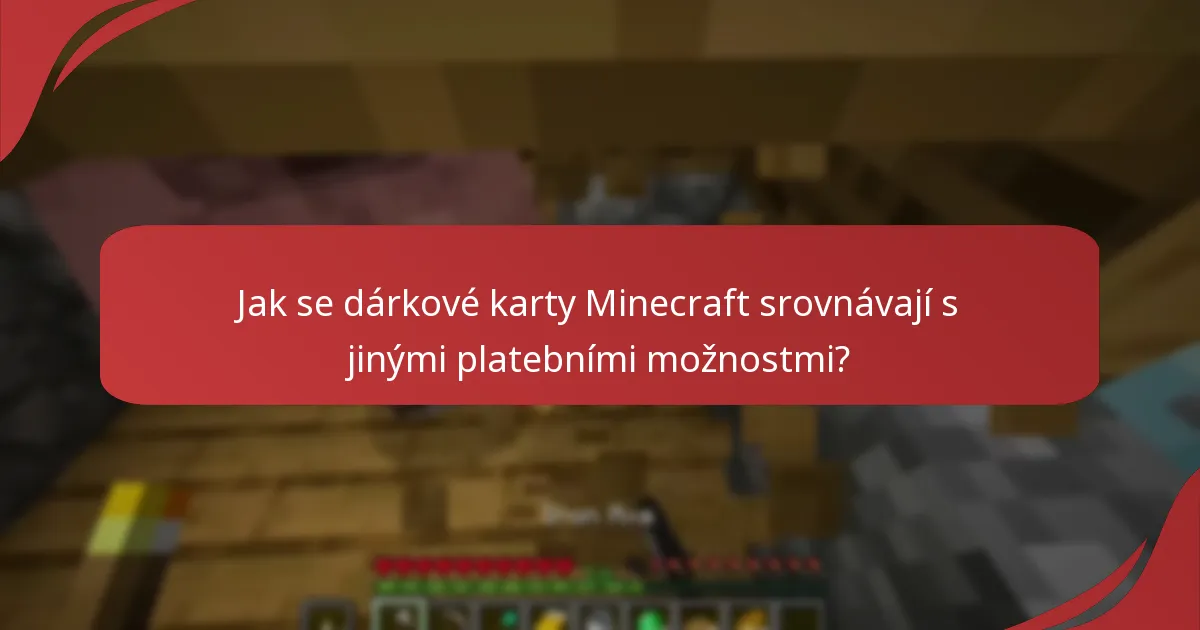 Jaké jsou limity dárkových kódů pro dárkové karty Minecraft?
