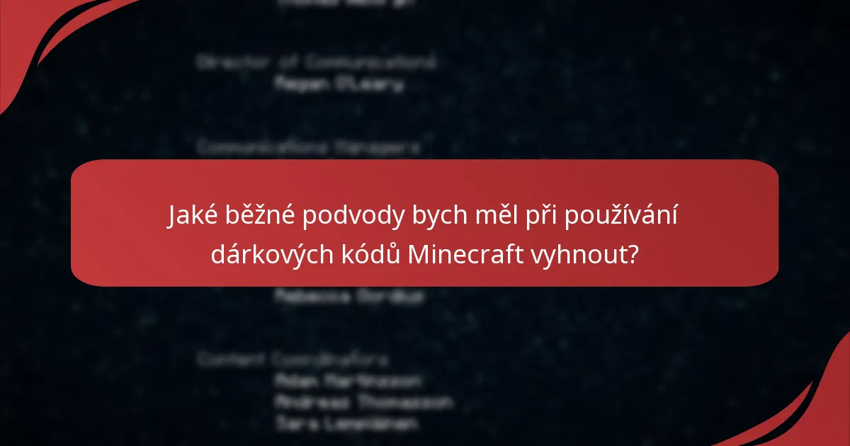 Jaké jsou důsledky sdílení dárkových kódů Minecraft?