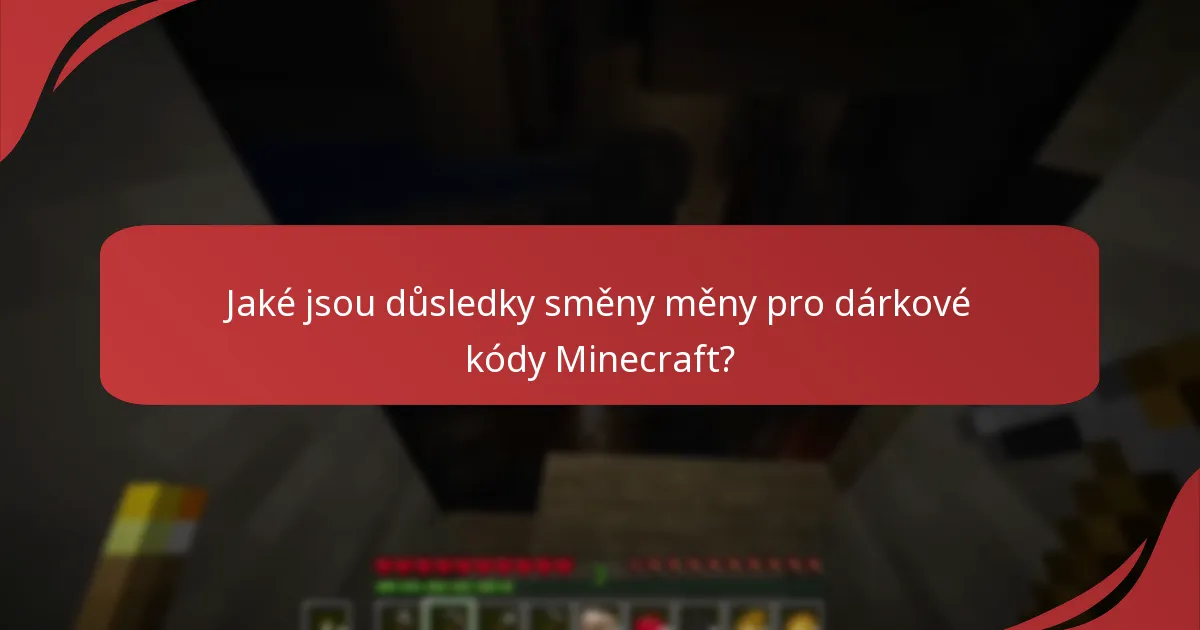 Jaké regionální rozdíly ovlivňují uplatnění dárkových kódů Minecraft?